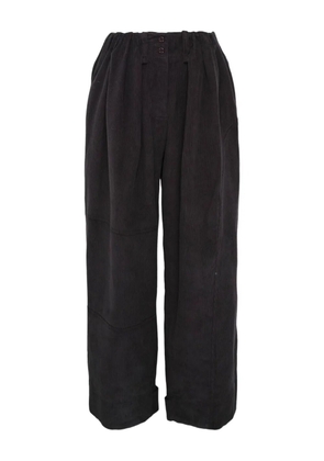 Open YY corduroy trousers - Black