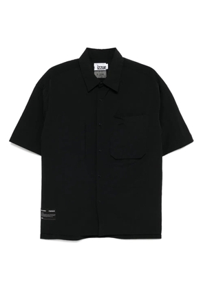 izzue button-up shirt - Black