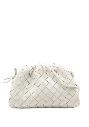 Bottega Veneta Pre-Owned 2012-2025 Nappa Intrecciato The Mini Pouch crossbody bag - White