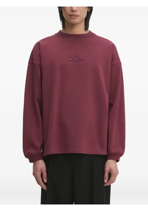 VETEMENTS logo-embroidered sweatshirt