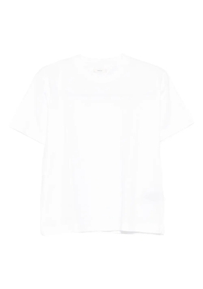 Haikure cotton logo-patch T-shirt - White