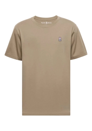 Psycho Bunny crew-neck 'Antique Taupe' T-shirt - Neutrals