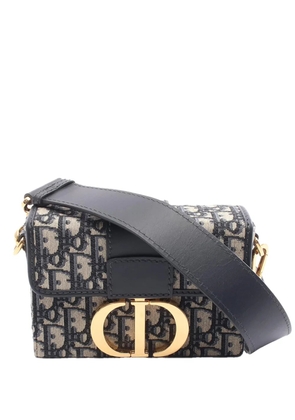 Christian Dior Pre-Owned 2021-2025 Oblique Canvas 30 Montaigne Box Bag shoulder bag - Blue