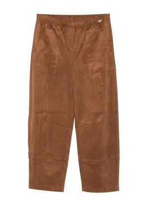 Cambio panelled pocket trousers - Brown