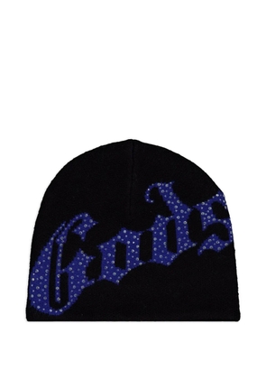 GODSPEED OG stud-embellished beanie hat - Black