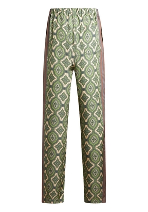 ETRO pyjama-style trousers - Green