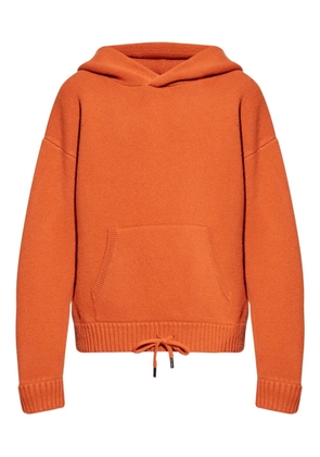 DSQUARED2 kangaroo-pocket hooded sweater - Orange