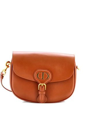 Christian Dior Pre-Owned Bobby Flap Bag Leather Medium crossbody bag - Brown