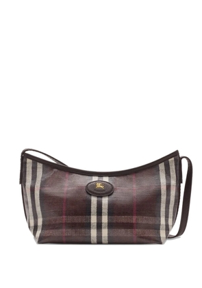 Burberry Highlands leather shoulder bag - Brown