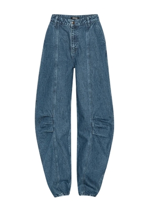 ROTATE BIRGER CHRISTENSEN denim cargo trousers - Blue