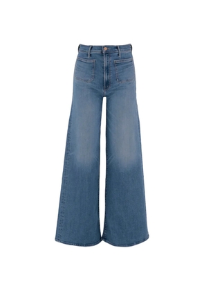 MOTHER high-rise wide-leg jeans - Blue