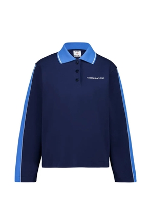 Casablanca logo-detail polo shirt - Blue