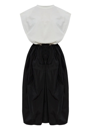 Fabiana Filippi cotton midi skirt - Black