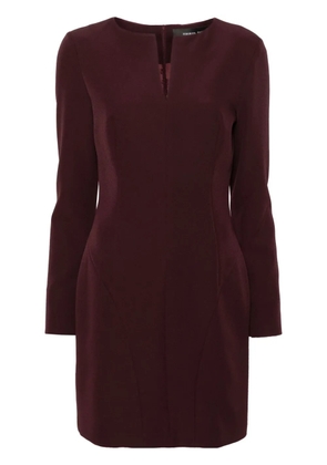 Federica Tosi V-neck mini dress - Purple