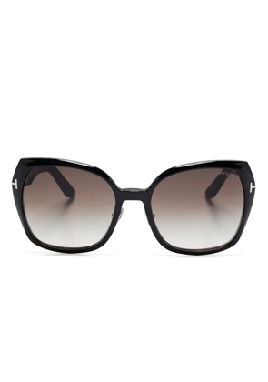 TOM FORD Eyewear oversize-frame sunglasses - Black