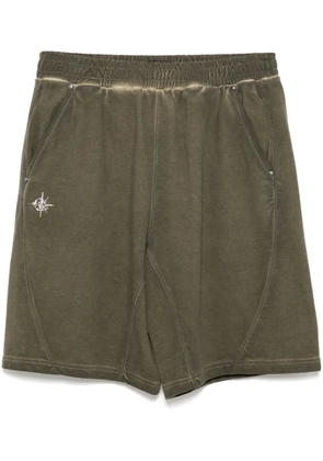 FIVE CM logo-studs shorts - Neutrals