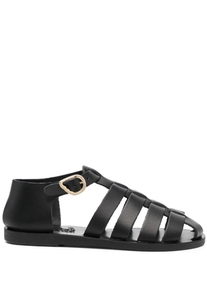 Ancient Greek Sandals Homeria leather sandals - Black