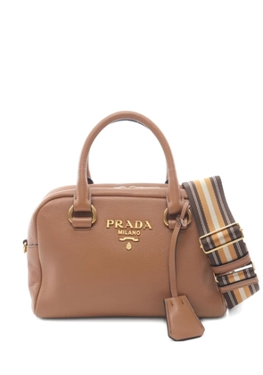 Prada Pre-Owned leather tote bag - Brown