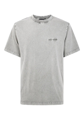Daily Paper logo-embroidered T-shirt - Grey