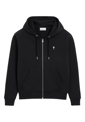 AMI Paris Ami De Coeur zipped hoodie - Black