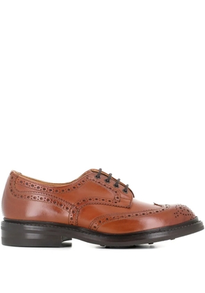 Tricker's Bourton brogue derby shoes - Brown