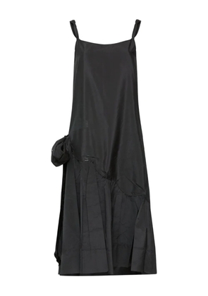 Maison Margiela bow-detail strap midi dress - Black