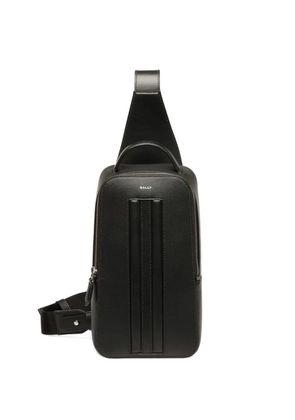 Bally logo-print shoulder bag - Black