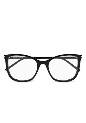 Saint Laurent Eyewear geometric glasses - Black