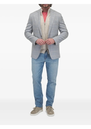 Atelier Munro check-pattern blazer - Blue