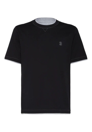 Brunello Cucinelli cotton T-shirt - Black