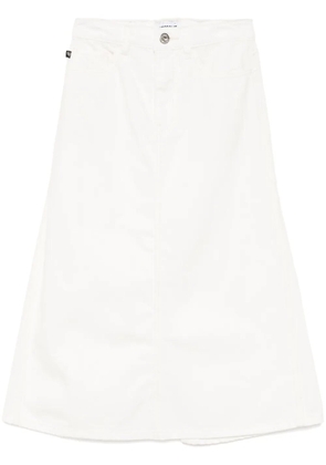 CHOCOOLATE denim skirt - White