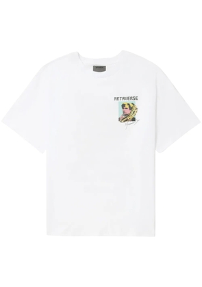 Musium Div. Artaverse cotton T-shirt - White
