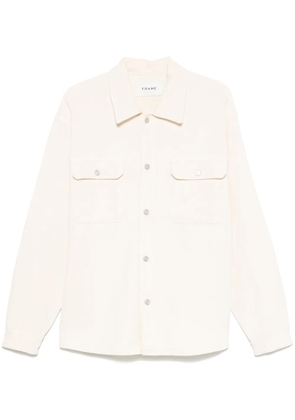 FRAME canvas shirt - Neutrals