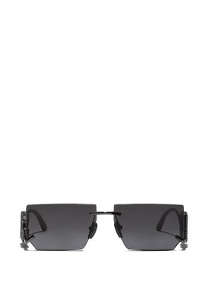 Dolce & Gabbana Eyewear logo-embellished sunglasses - Grey
