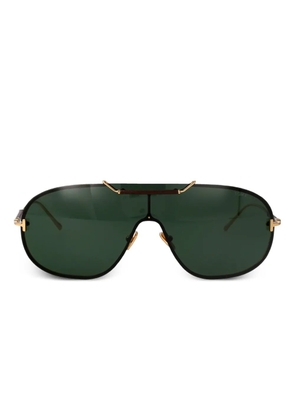 TOM FORD Eyewear Tyler brow-bar sunglasses - Gold