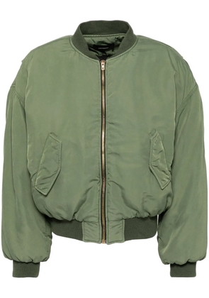 We11done puff bomber jacket - Green
