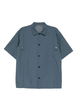 sacai poplin shirt - Blue