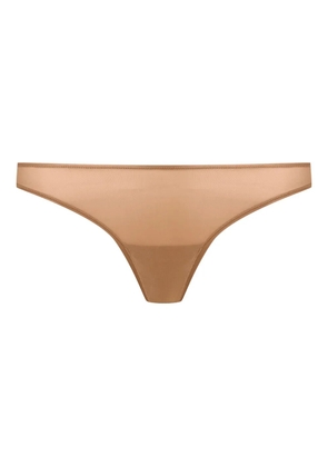 Maison Close high-cut tanga - Brown