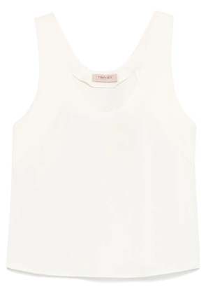 TWINSET crepe top - Neutrals