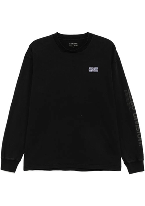 izzue logo-patch T-shirt - Black