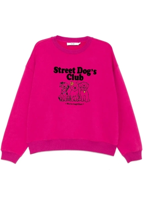 b+ab Street Dog's Club sweatshirt - Pink