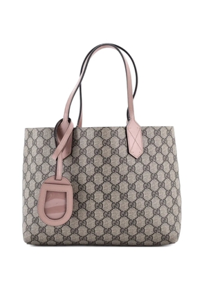 Gucci Pre-Owned Reversible GG Print Leather Small tote bag - Pink