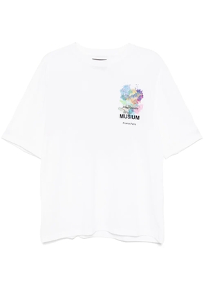 Musium Div. logo-print T-shirt - White
