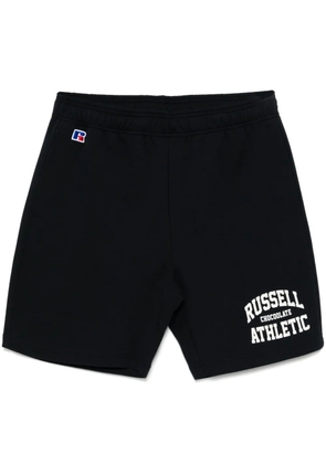 CHOCOOLATE logo-print shorts - Blue