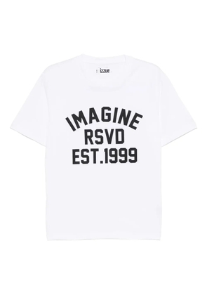izzue printed T-shirt - White