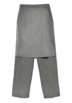 Sunnei layered trousers - Grey