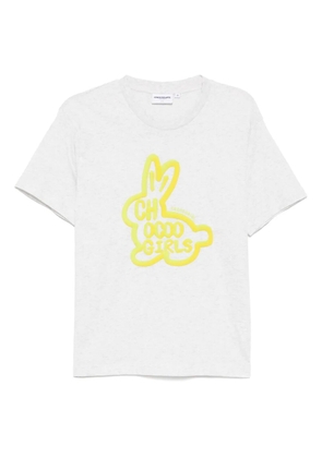 CHOCOOLATE graphic-print T-shirt - Grey