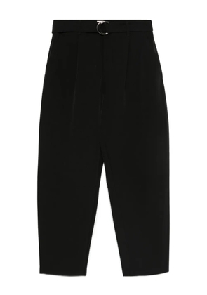 LIU JO belted trousers - Black