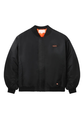 A BATHING APE® logo-patch bomber jacket - Black