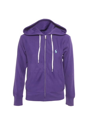 Polo Ralph Lauren embroidered-logo hoodie - Purple